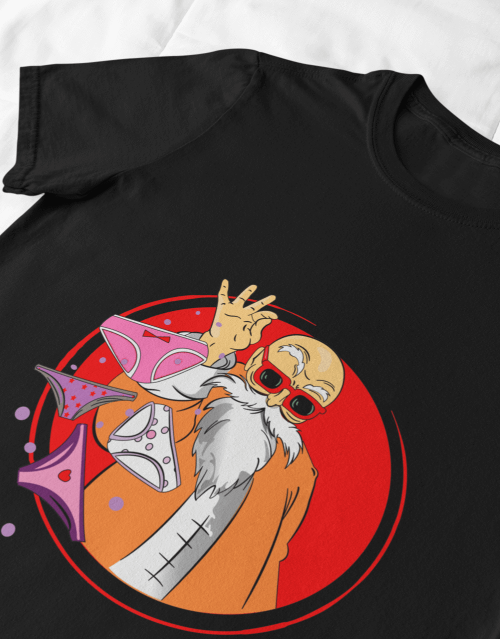 Dragon Ball Z - Master Roshi - Panty Bae Version Black Mock up 4 (1)