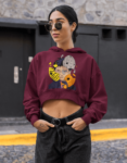 Naruto – Obito Weight of a mask Crop-Hoodie Female Mock up 1 (1)