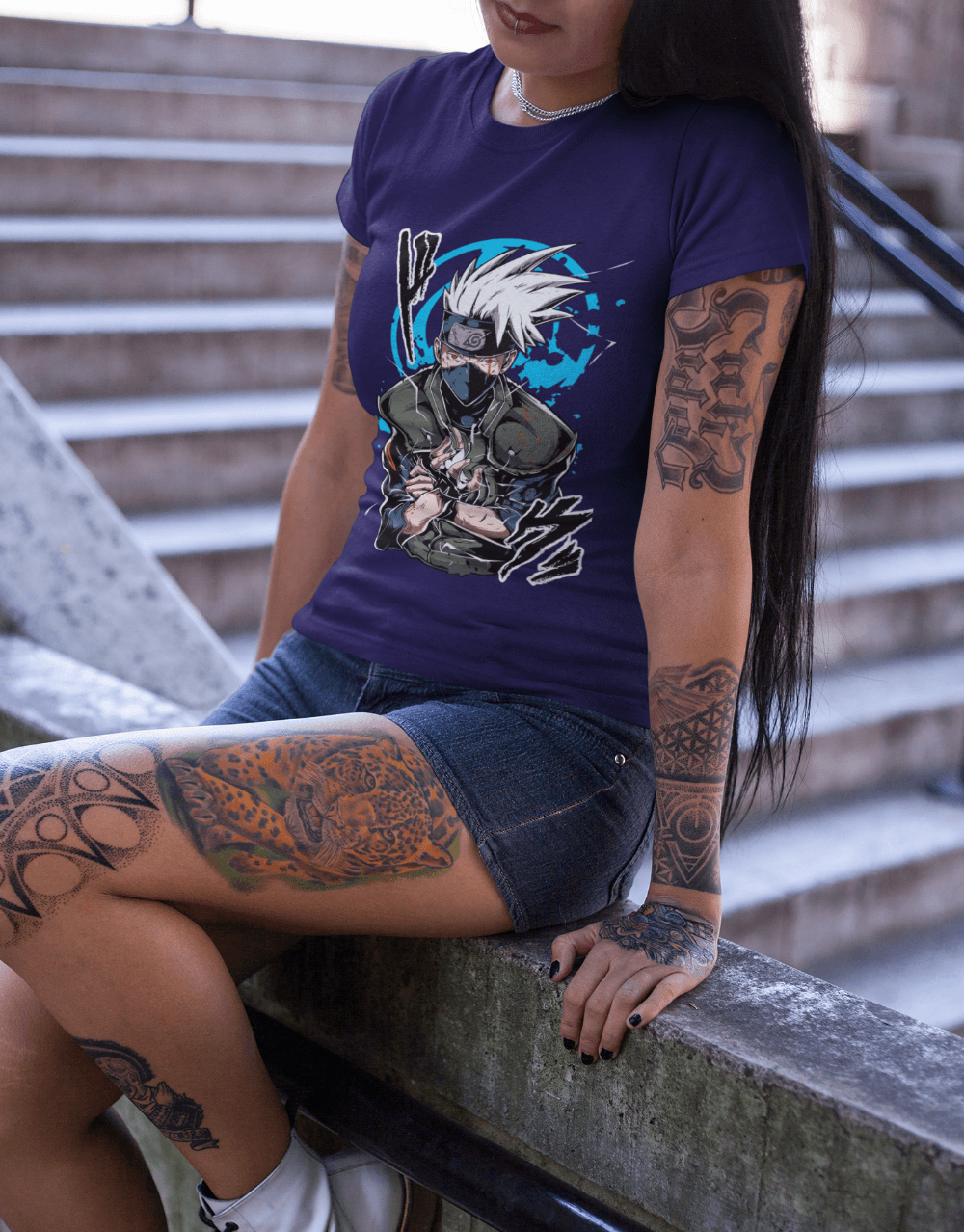 Naruto - Kakashi Sparks Female Mock up 3