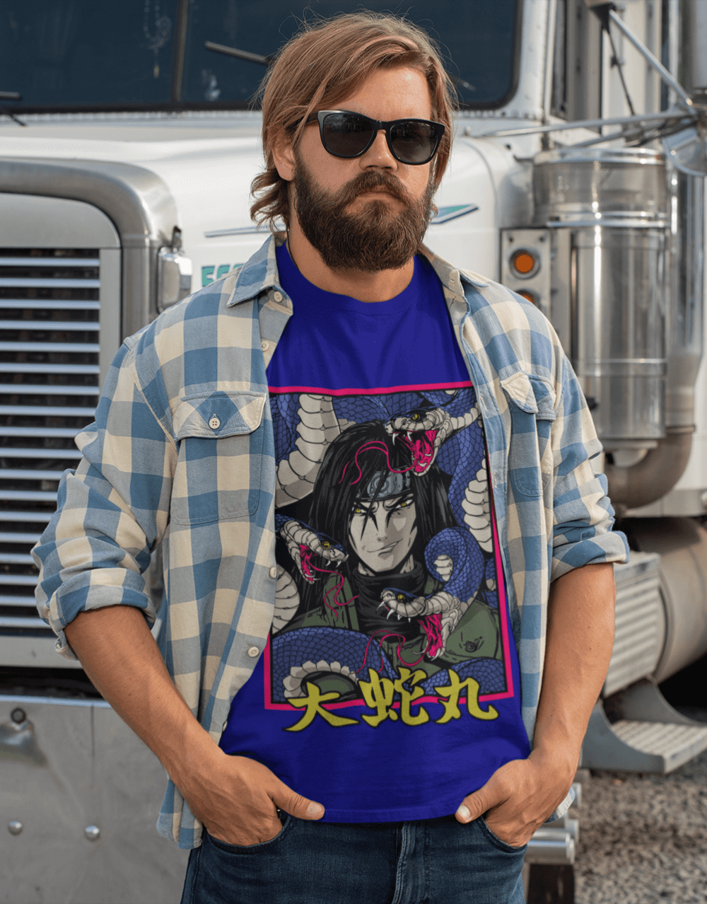 Naruto - Orochimaru Snakes Mock up 1