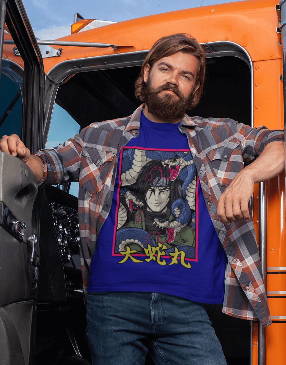 Naruto - Orochimaru Snakes Mock up 2