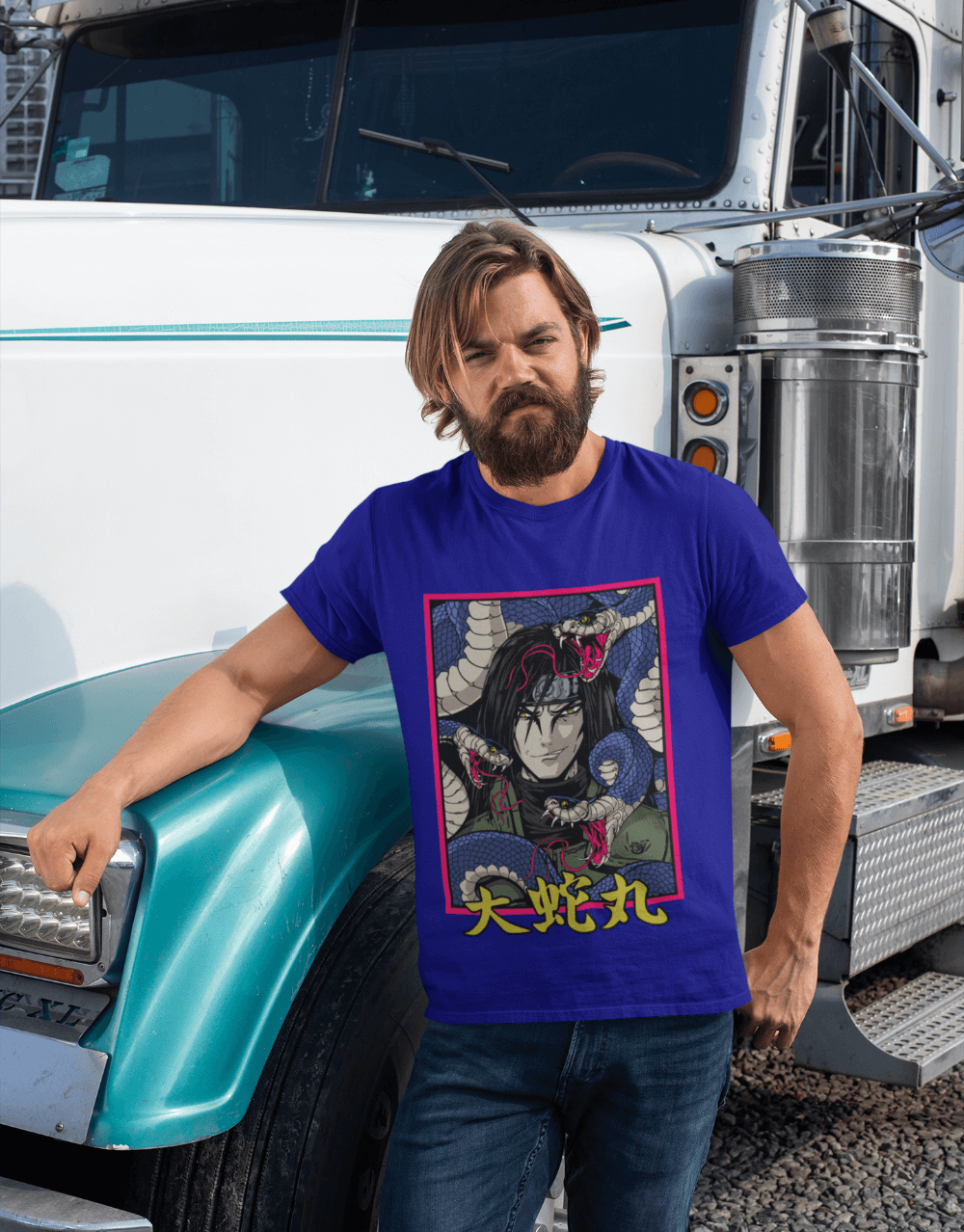 Naruto - Orochimaru Snakes Mock up 3