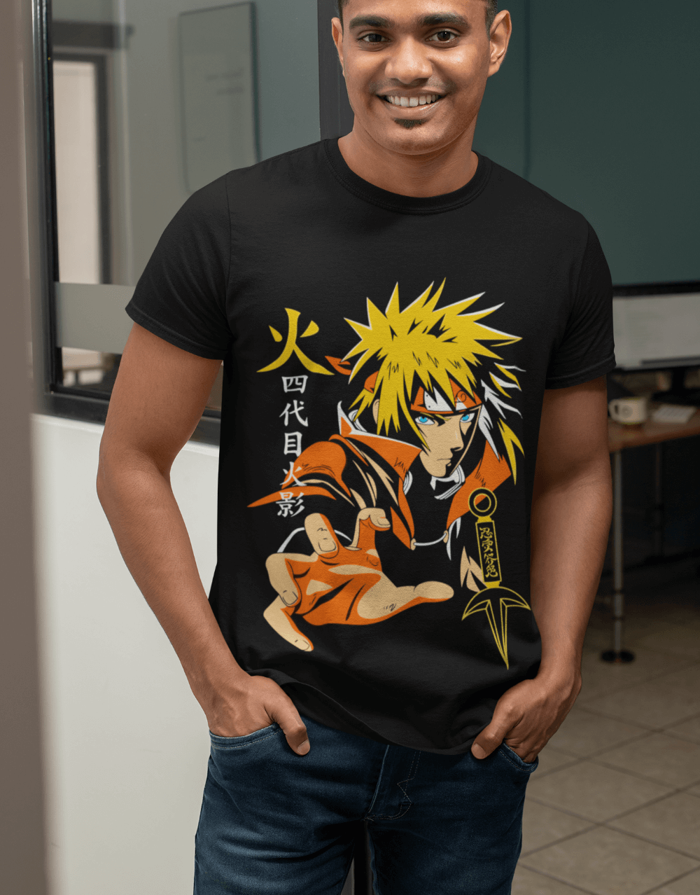 Naruto - Yellow Flash Minato Namikaze Mock up 1