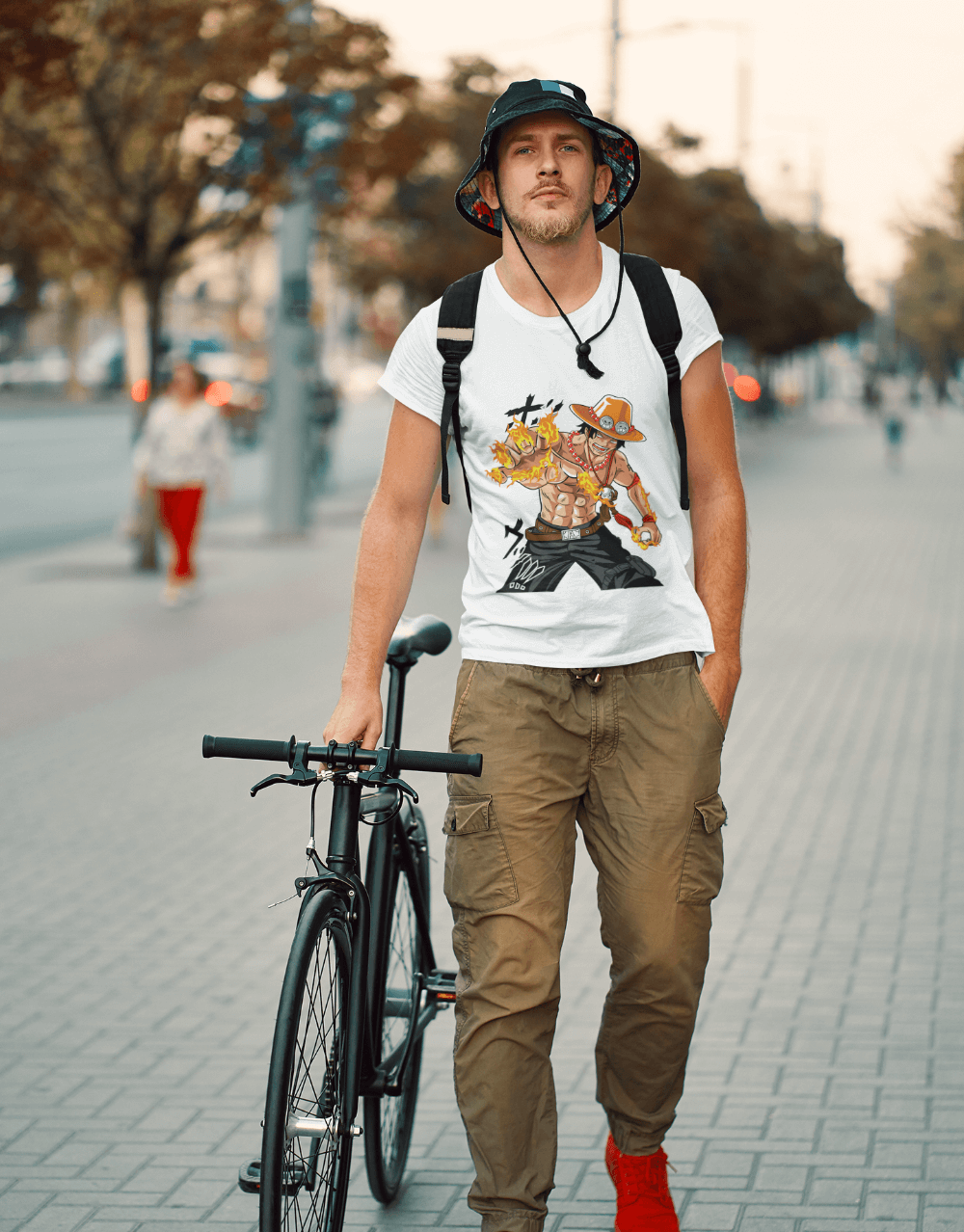 One Piece - Ace on fire Mock up 2