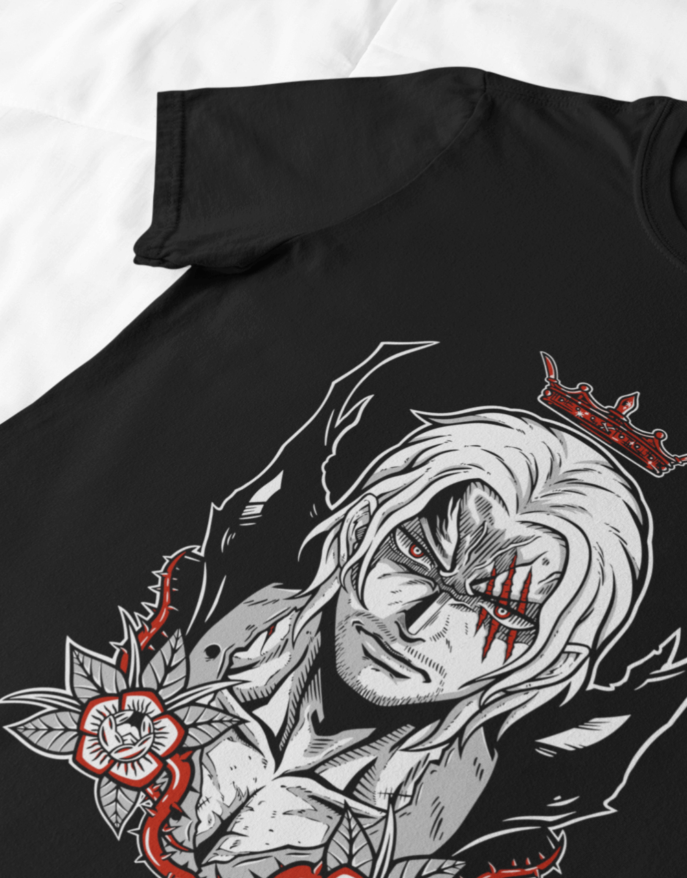 One Piece - Shanks - Cutout Collection Version Black Mock up 4